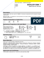 Bohler EMK 7 - GMAW PDF