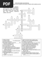 Crucigrama Punto Extra Examen 1