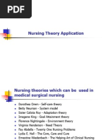 Nursing Theory Application