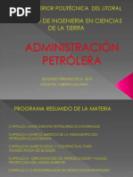 Introduccion Administracion Petrolera