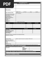 Application For Customer Registration Company Name: Name & Signature of Authorised Signatory With Official Seal