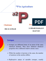 Isotopes of Phosphorous and Its Application in Agriculture