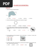 Examen de Geometria Jorge Chavez Ultimo Setiembre