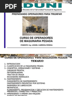 Cursos Maquinaria Pesada Operadores Mantenimiento