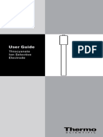 User Guide: Thiocyanate Ion Selective Electrode