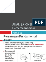 Persamaan Strain