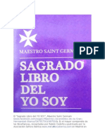 Sagrado Libro Del Yo Soy, Maestro Saint Germain