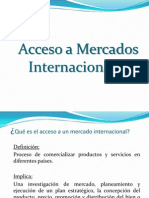 Acceso A Mercados Internacionales