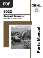 503Z Excavator After SN AC02471