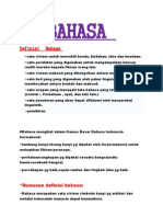 Definisi Bahasa Malaysia