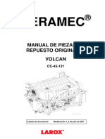 Spare Parts Filtro Larox Ceramec 121