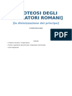 Apoteosi Degli Imperatori Romani