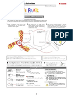 Assembling The Zebra, Command Four, and Star Boomerangs: Assembly Instructions: Three US Letter Sheets (No. 1 To No. 3)