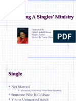 Developing A Singles Ministry