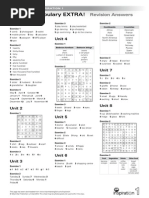 Vocabulary-EXTRA NI 1 Revision Answer Key