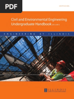 Undergraduate Handbook CEE at UIUC