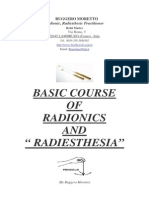 Basic Course of Radionics and Radiesthesia