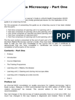 Basic Malaria Microscopy Part One Certificate PDF