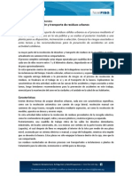 Riesgos y Peligros - Proceso de Recolección y Transporte de Residuos - 2013