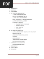 Endodontic Emmergencies