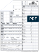 Character Sheet Revised