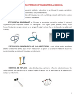 Utilizarea Si Pastrarea Instrumentarului Medical