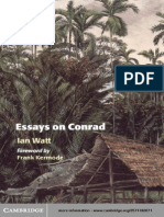 Watt Ian Essays On Conrad