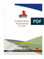 Office Administrator Certification