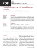 Protocolo Diagnóstico de La Neutrofilia Aguda y Crónica