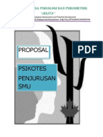 Proposal Psikotes Penjurusan Smu