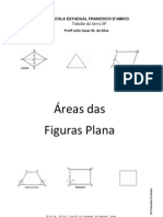 Áreas Das Figuras Planas