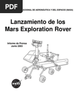 Lanzamiento de Los Mars Exploration Rovers PDF