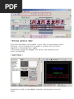 Tutoriais Sony Vegas