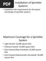 Steps To Completing Sprinkler Layout 2012