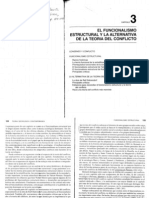 Ritzer (1993) El Funcional-Estructuralismo y La Alternativa de La Teoría Del Conflicto