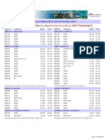 Pal Domestic Flight Schedules - May 2013