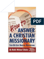 How To Answer A Christian Missionary