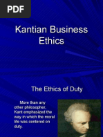 Kantian Ethics