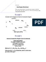 Heat Engine Worksheet