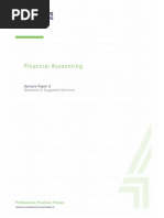 Financial Accounting Sample Paper 21