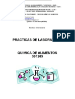 Practicas de Laboratorio - Quimicaalimentos