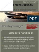 Sistem Pertandingan Kalah Mati Sekali (Bye)