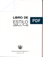 Libro Estilo RBA