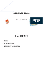 Webpage Flow