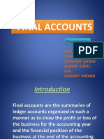 Final Accounts