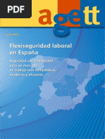 18 AGETT - La Flexiseguridad Laboral en España