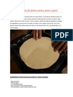 Receta de Masa de Pizza Casera