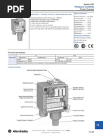 Bulletin 836T - Pressure Controls, Traditional Machine Tool