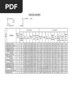 Cable Size Calculations