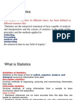 Introduction To Statistics